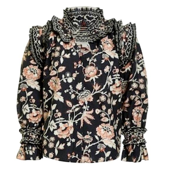 Love The Label Jessie Top in Devon Print S - Picture 1 of 10
